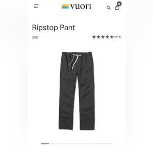 Vuori Men’s Ripstop Pants